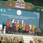 Foto: MTQ Nasional di Kaltim Pamerkan kaligrafi mancanegara