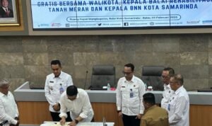 Penandatangan MOU Rehabilitasi Gratis oleh Walikota Samarinda, Rabu (5/2/2025). Penandatangan MOU Rehabilitasi Gratis oleh Walikota Samarinda, Rabu (5/2/2025).