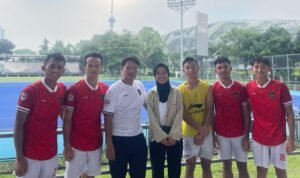 Foto Atlet Junior Kaltim dalam Pelatnas Timnas Hockey