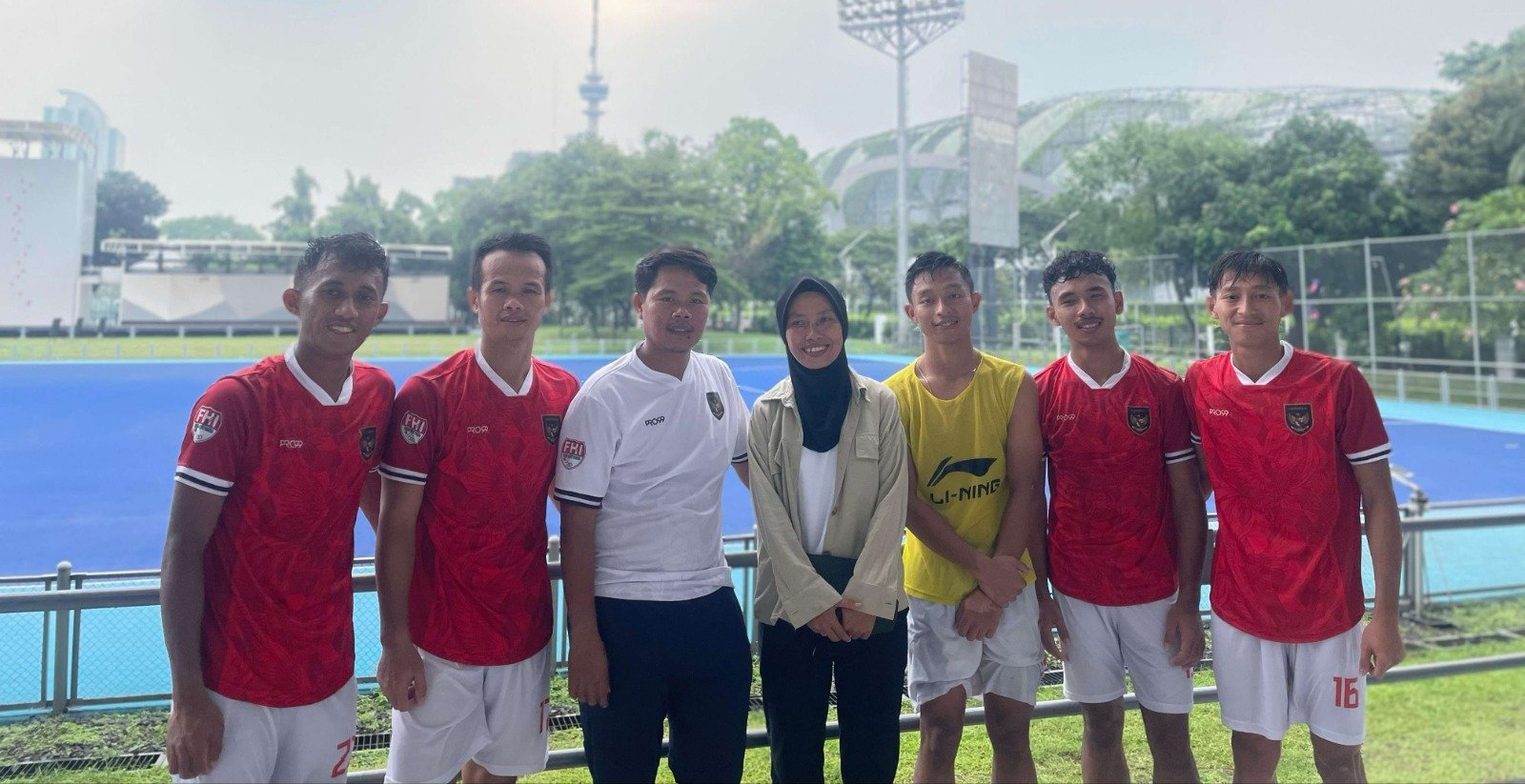 Foto Atlet Junior Kaltim dalam Pelatnas Timnas Hockey