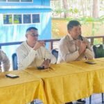 Rapat koordinasi yang digelar di Aula Lamin Etam Pantai Manggar pada Kamis (3/7/2025).