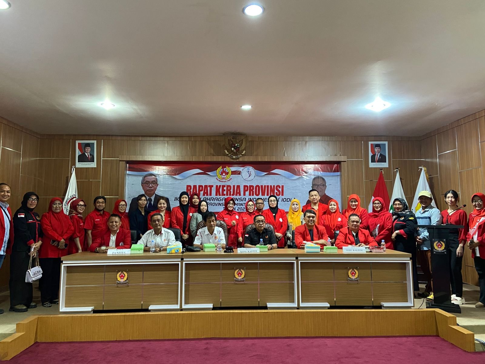 Rapat Kerja Tahunan IODI berlangsung pada Sabtu (9/8/2025) di Aula Kantor KONI Kaltim, Samarinda.