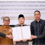 Rapat Paripurna ke-23 Masa Sidang III Tahun Sidang 2024/2025, di Gedung Parkir Kelandasan.