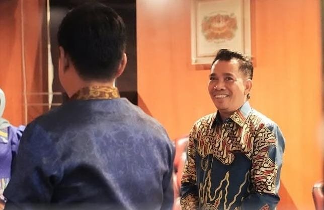 Ketua DPRD Balikpapan Alwi Al Qadri hadiri acara kenal pamit Komandan Pangkalan TNI AL Balikpapan.