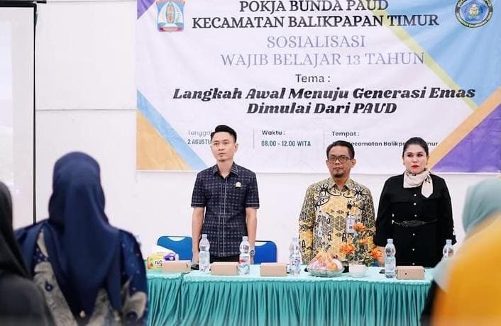 Anggota Komisi IV, Sufyan Jupri, hadiri kegiatan sosialisasi Wajib Belajar 13 Tahun yang digelar Pokja Bunda PAUD Kecamatan Balikpapan Timur.