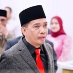 Ketua DPRD Kota Balikpapan, Alwi Al Qadri, hadiri pengukuhan calon Paskibraka.