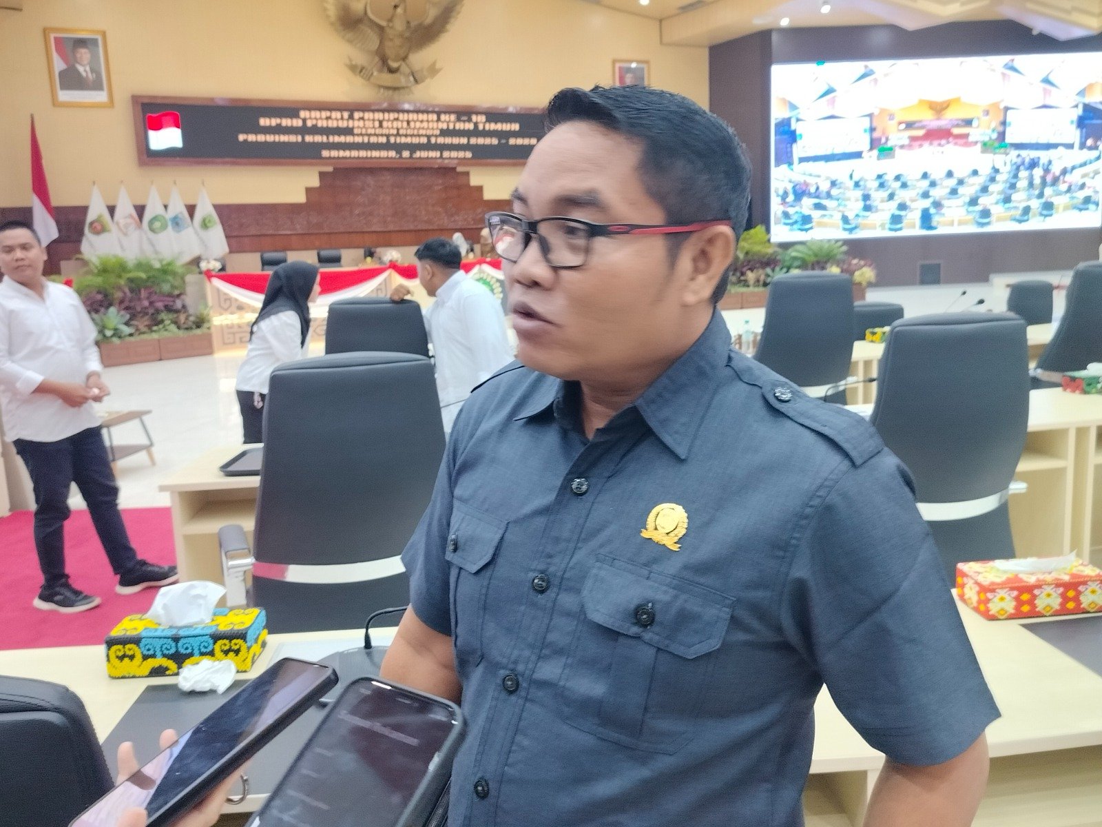 Anggota Komisi IV DPRD Kaltim, Guntur.