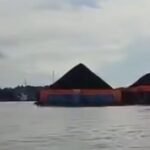 Ilustrasi Tongkang Batu Bara (Ist)