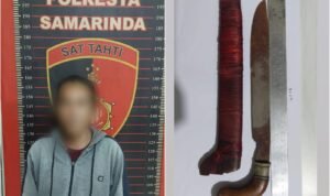 Tersangka TU, TO Ops Pekat Mahakam 2026.