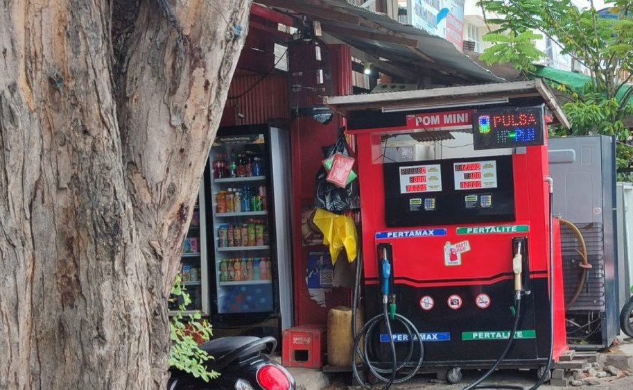 Penjualan BBM eceran atau Pertamini yang tersebar di kota Samarinda/doc