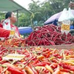 Foto: Lonjakan harga cabai di pasar tradisional/doc