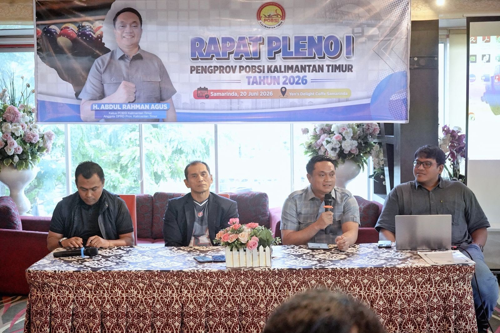 Rapat Pleno I yang digelar Pengprov POBSI Kaltim, fokus pada target medali emas di PON XXII/2028 di NTB-NTT.