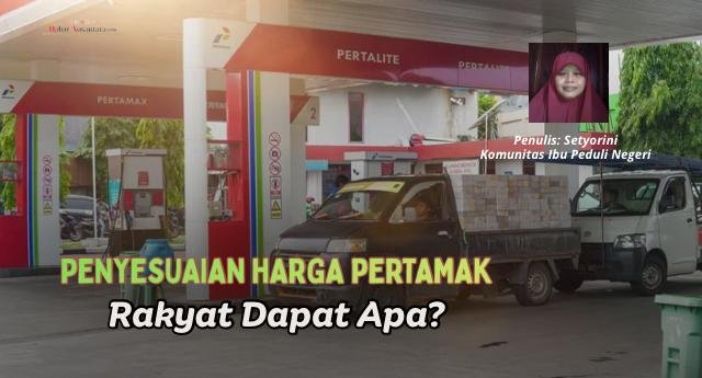 Penyesuaian Harga Pertamax, Rakyat Dapat Apa?