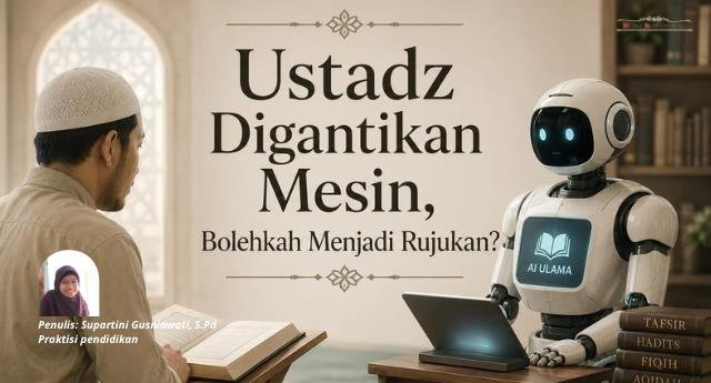 Ustadz Digantikan Mesin, Bolehkah Menjadi Rujukan?