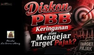 Diskon PBB: Keringanan atau Mengejar Target Pajak?