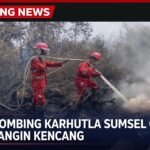 Ilustrasi Water Bombing Karhutla Sumsel Gagal Karena Angin Kencang