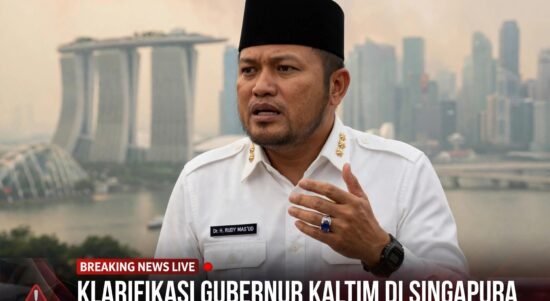 Ilustrasi Klarifikasi Lengkap Gubernur Kaltim Rudy Mas'ud Soal Foto di Singapura di Tengah Karhutla