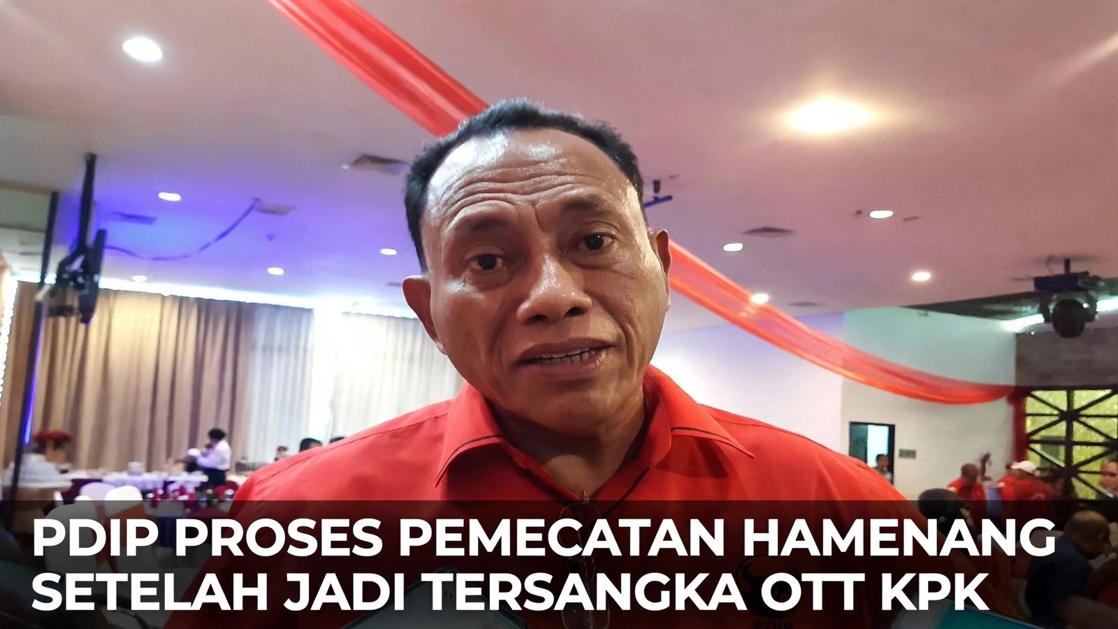 PDIP Proses Pemecatan Hamenang Setelah Jadi Tersangka OTT KPK