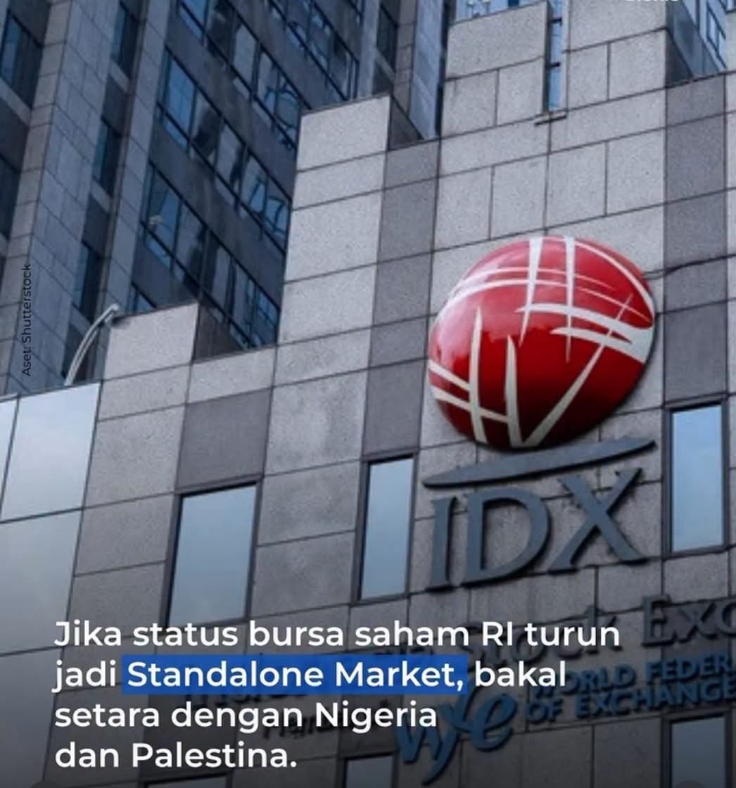 MSCI Ancam Turunkan Status Pasar Saham Indonesia