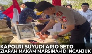 Kapolri Suyudi Ario Seto Ziarah Makam Marsinah di Nganjuk