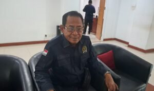 Anggota DPRD, Kamaruddin memberikan pandangan terkait Ranperda Kebakaran Samarinda