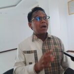 Anggota DPRD Samarinda, Samri Shaputra Saat diwawancarai terkait Ranperda Pemakaman