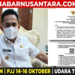Surat edaran walikota Balikpapan Daring 3 Hari Karena Asap