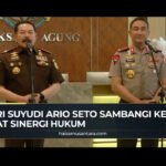 Kapolri Suyudi Ario Seto Sambangi Kejagung Perkuat Sinergi Hukum