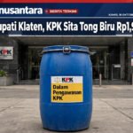 Ilustrasi OTT Bupati Klaten, KPK Sita Tong Biru Berisi Rp1,9 Miliar