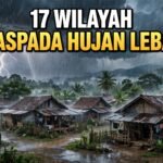 Ilustrasi 17 Wilayah Waspada Hujan Lebat dan Angin Kencang Hari Ini